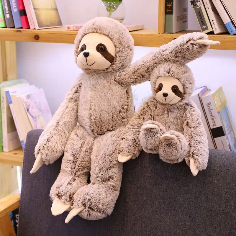 grande peluche paresseux - 50cm