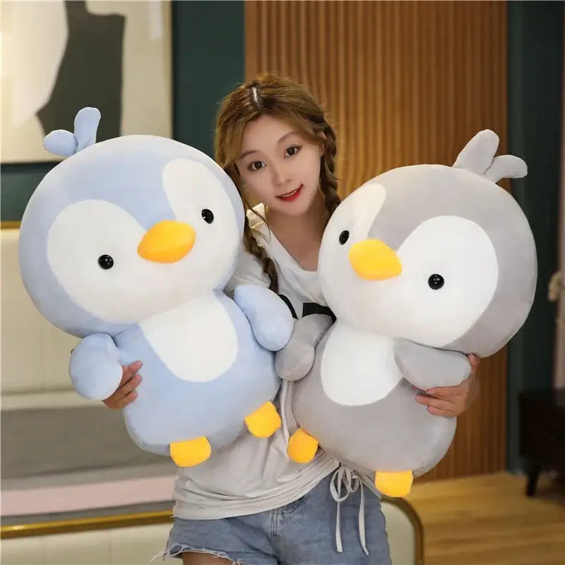 grande peluche pingouin