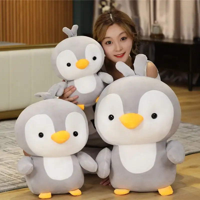 grande peluche pingouin