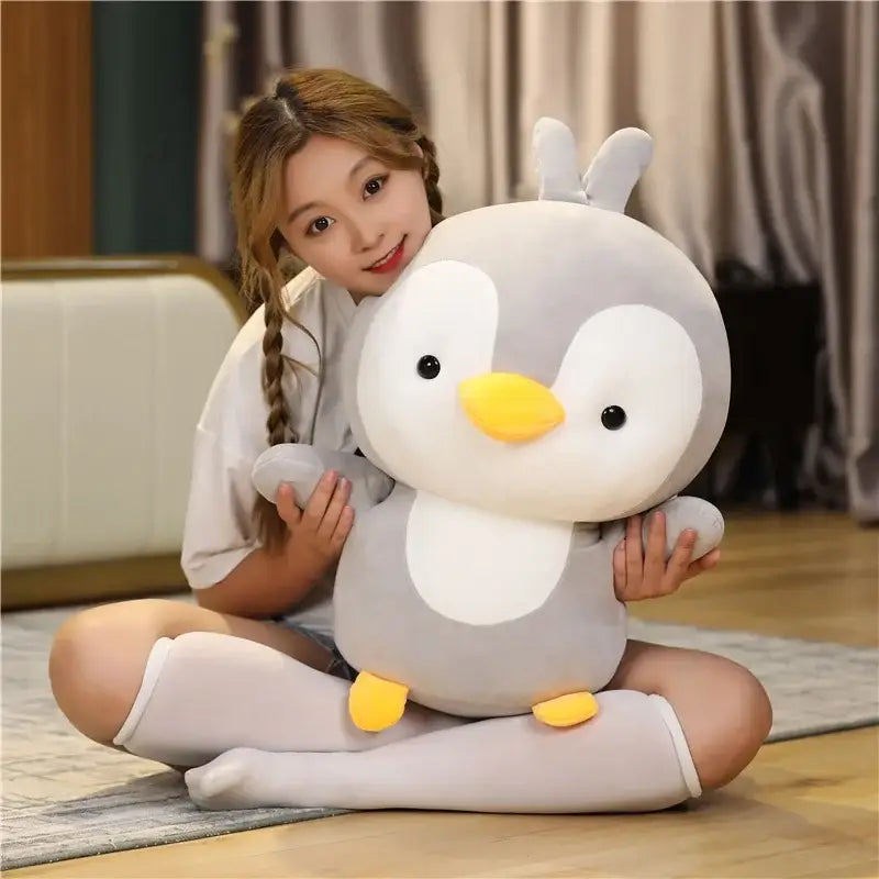 grande peluche pingouin