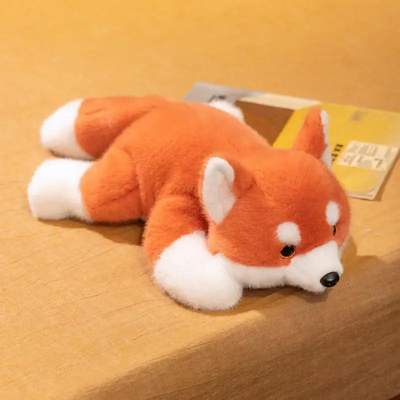 grande peluche renard - 40cm