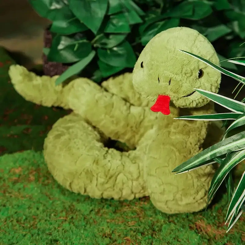 grande peluche serpent