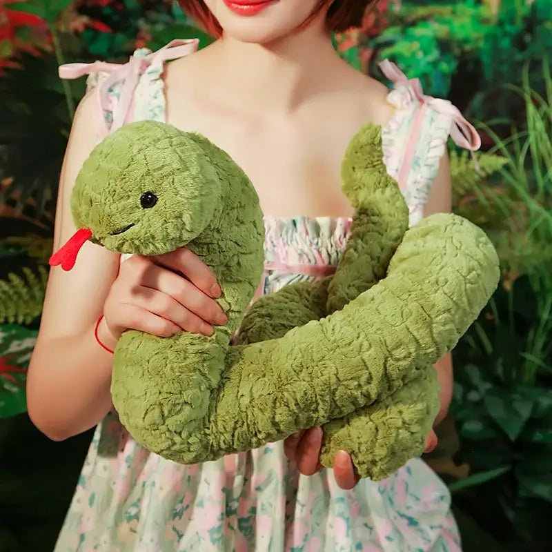grande peluche serpent