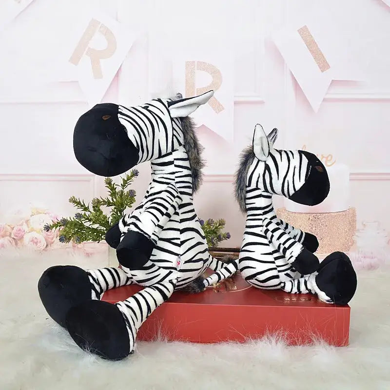 grande peluche zèbre