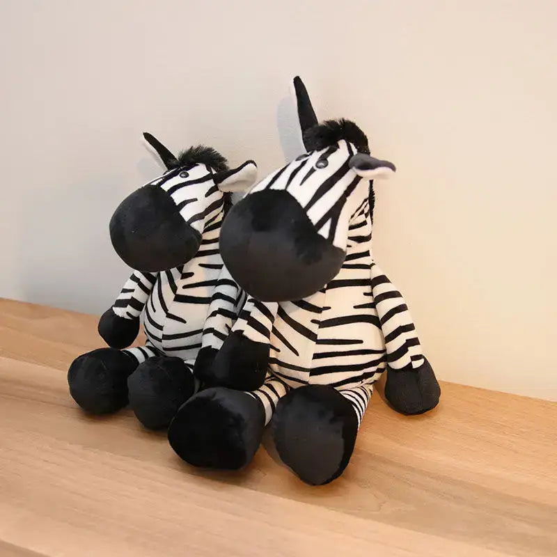 grande peluche zèbre