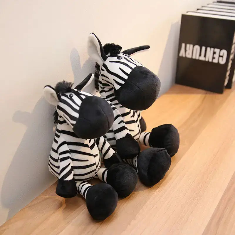 grande peluche zèbre