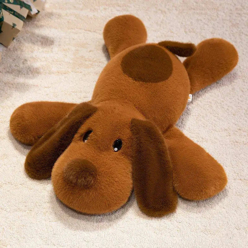 gros chien peluche - Brun / 60cm
