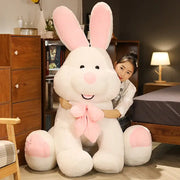gros lapin en peluche