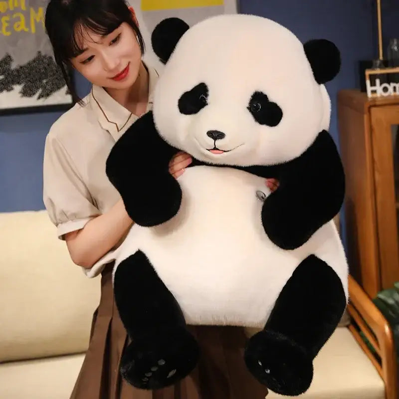 gros panda en peluche