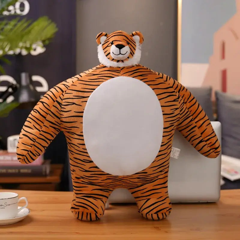 gros tigre peluche 22cm