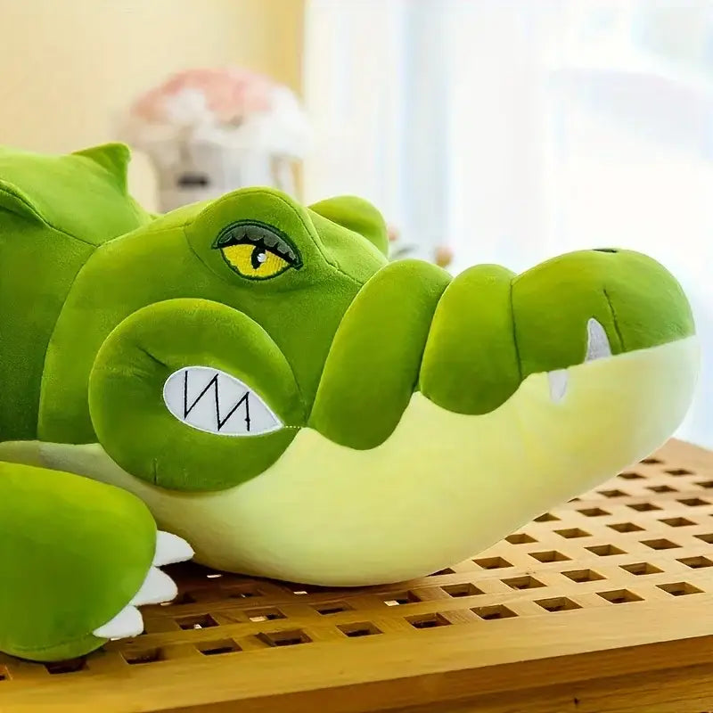 grosse peluche crocodile