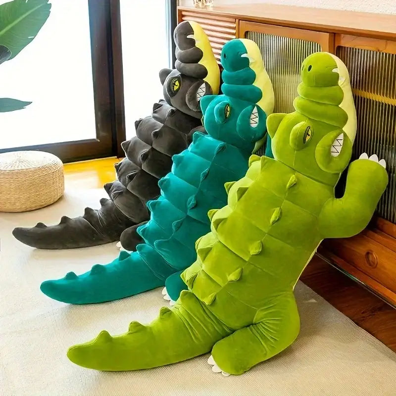 grosse peluche crocodile