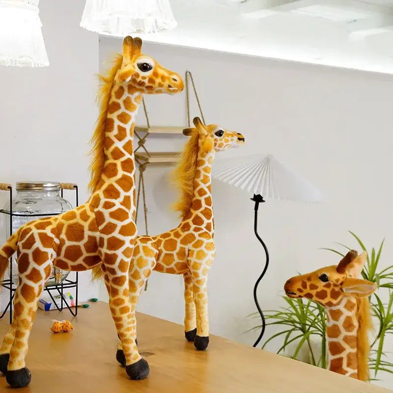 grosse peluche girafe