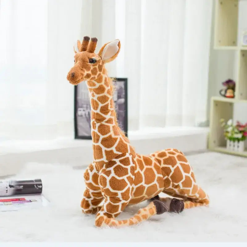 grosse peluche girafe