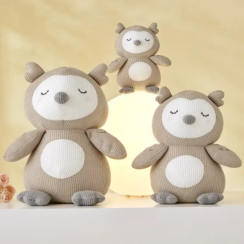 grosse peluche hibou