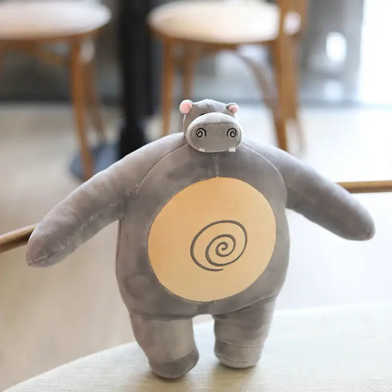 grosse peluche hippopotame 22cm