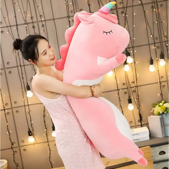 grosse peluche licorne