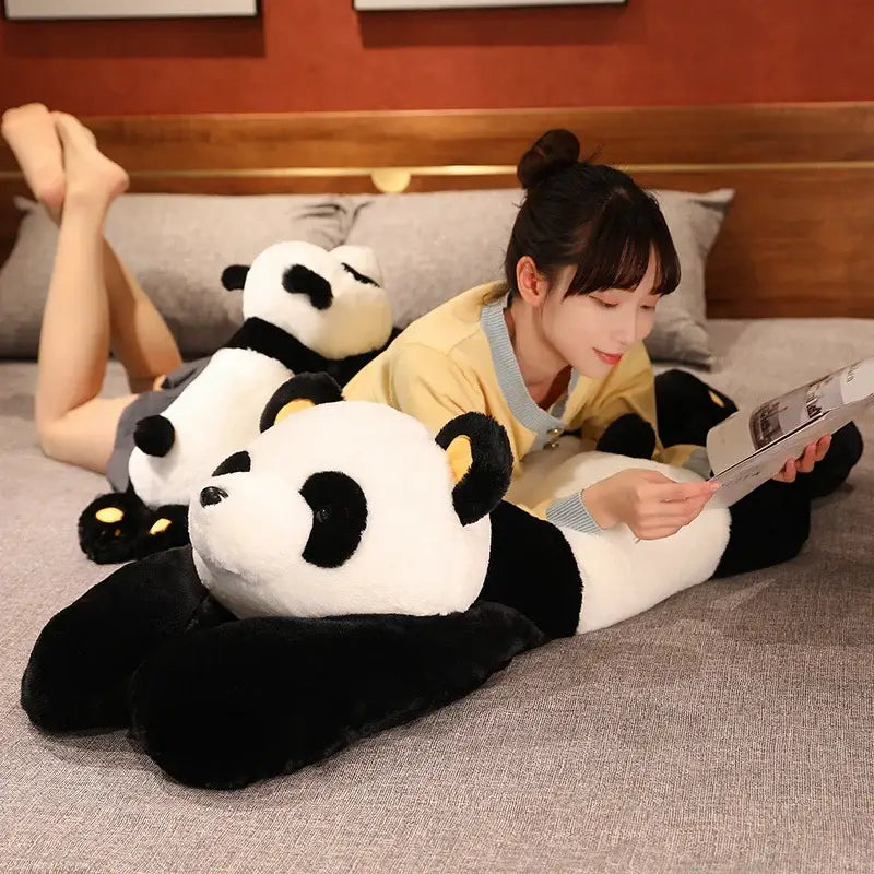 grand panda peluche