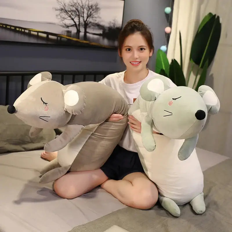 grosse peluche souris