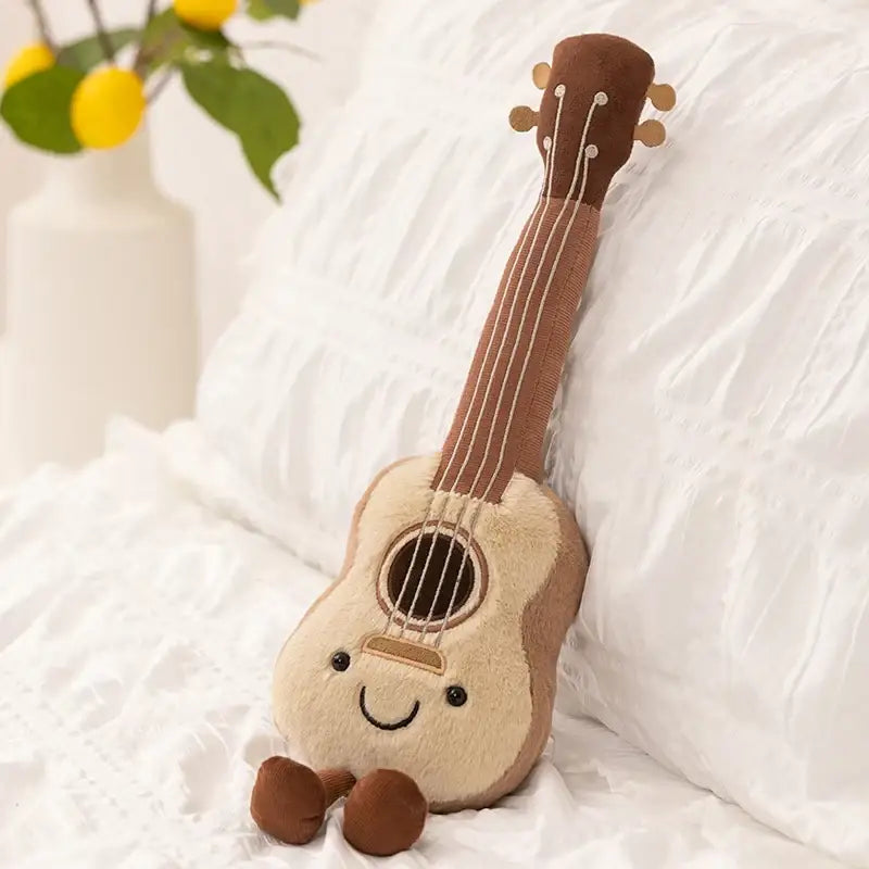 guitare en peluche