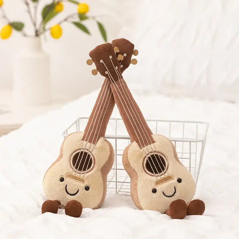 guitare en peluche