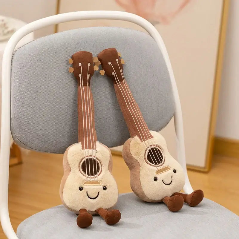 guitare en peluche