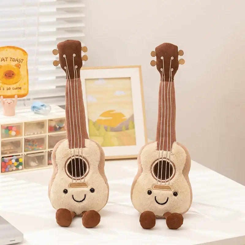 guitare en peluche