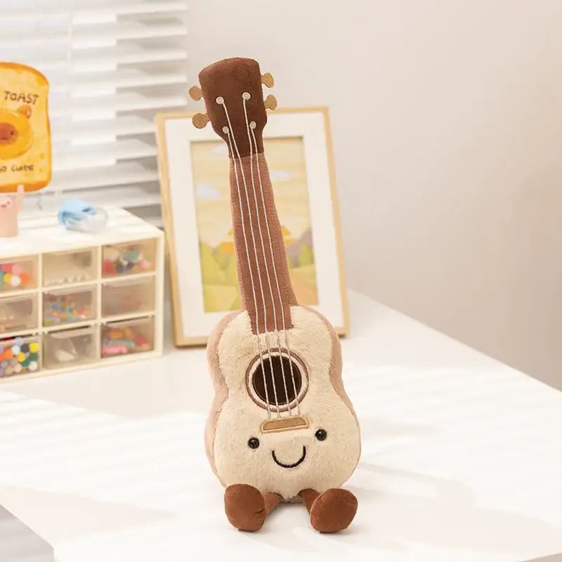 guitare en peluche