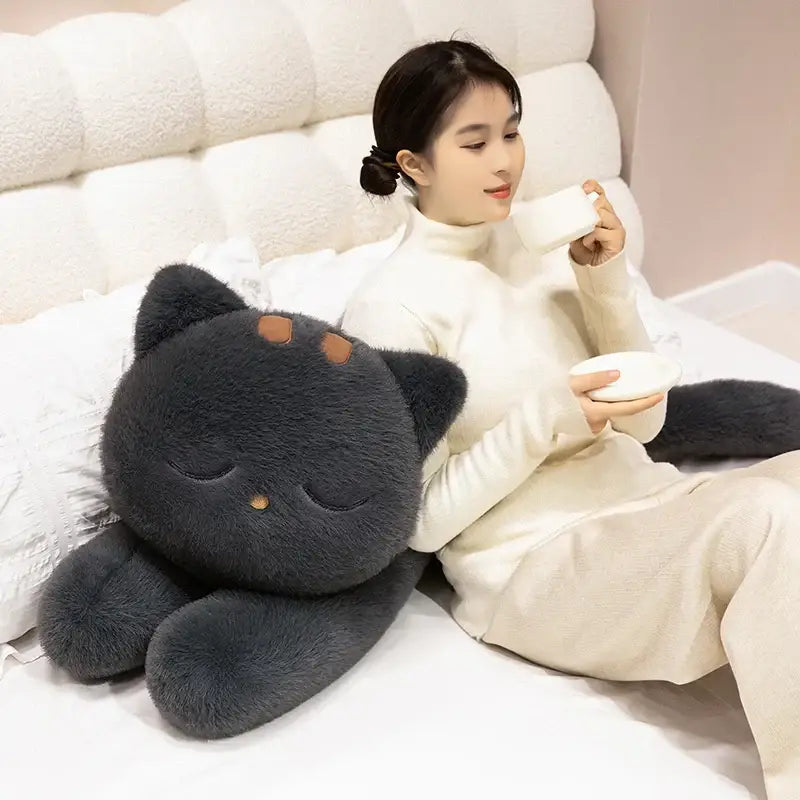 peluche géante chat