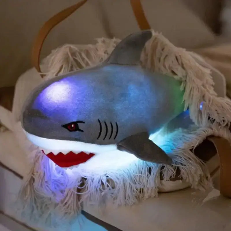 peluche requin veilleuse