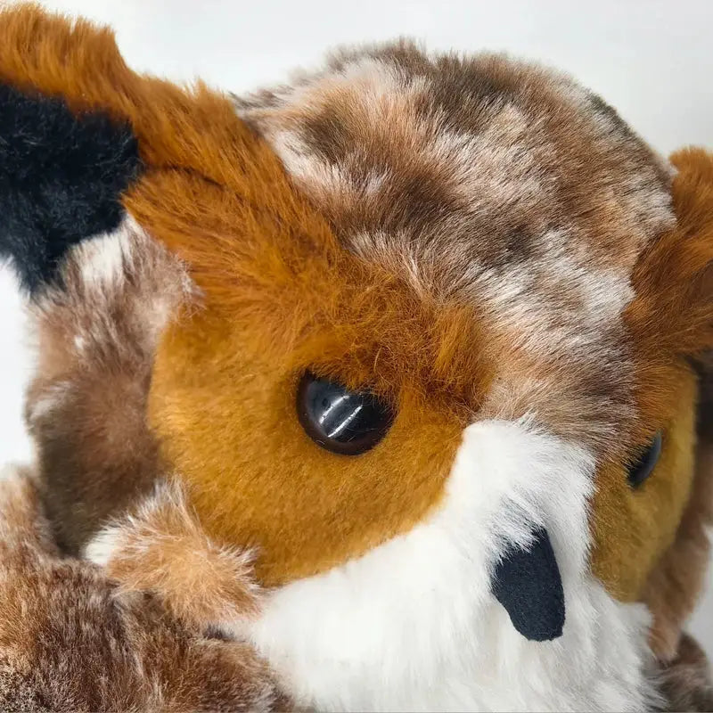 hibou peluche