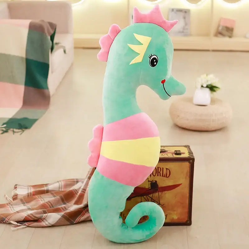 hippocampe peluche - Vert / 50cm