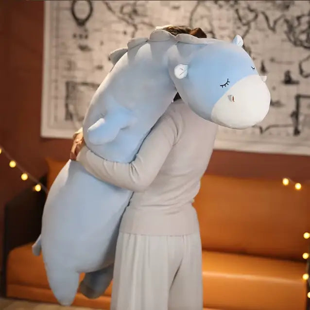 hippopotame geant peluche