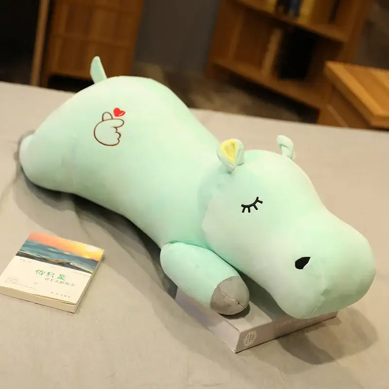 Hippopotame Peluche Geante - A / 100cm