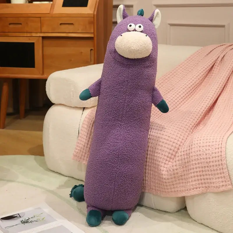 Hippopotame Peluche Géante - Violet