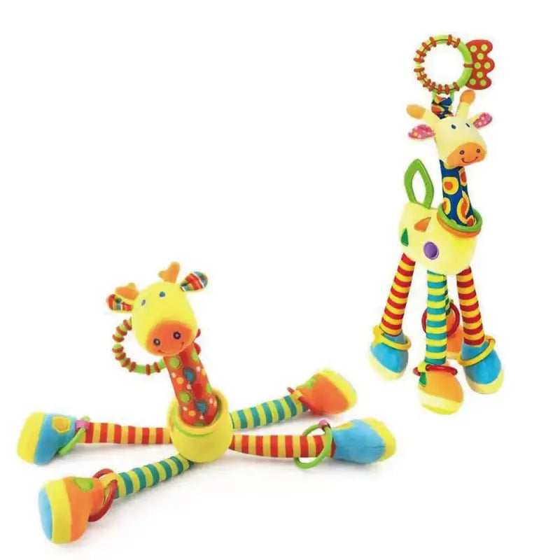 Hochet Girafe en Peluche - Peluche Girafe Bebe