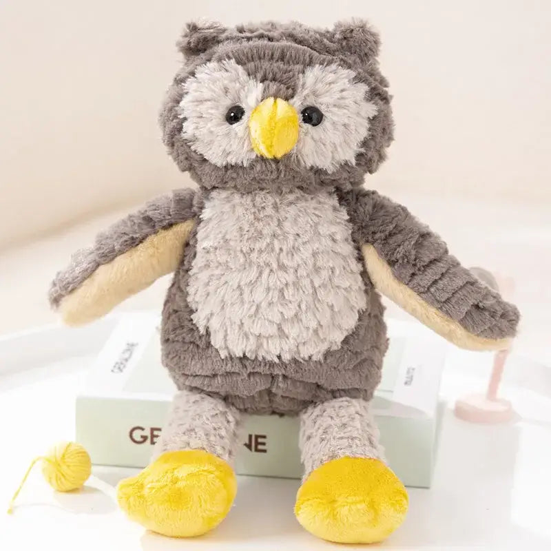 peluche hibou bebe