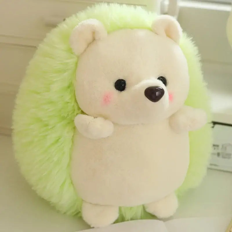 peluche hérisson boule - Vert / 15cm
