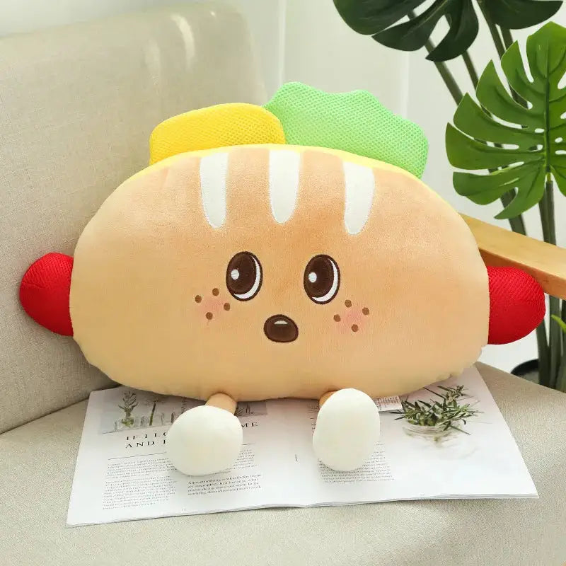 peluche hot dog - 30cm