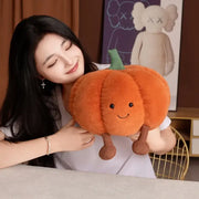 citrouille en peluche