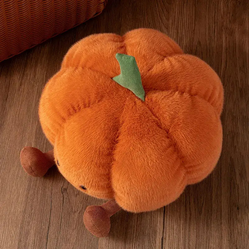 citrouille en peluche
