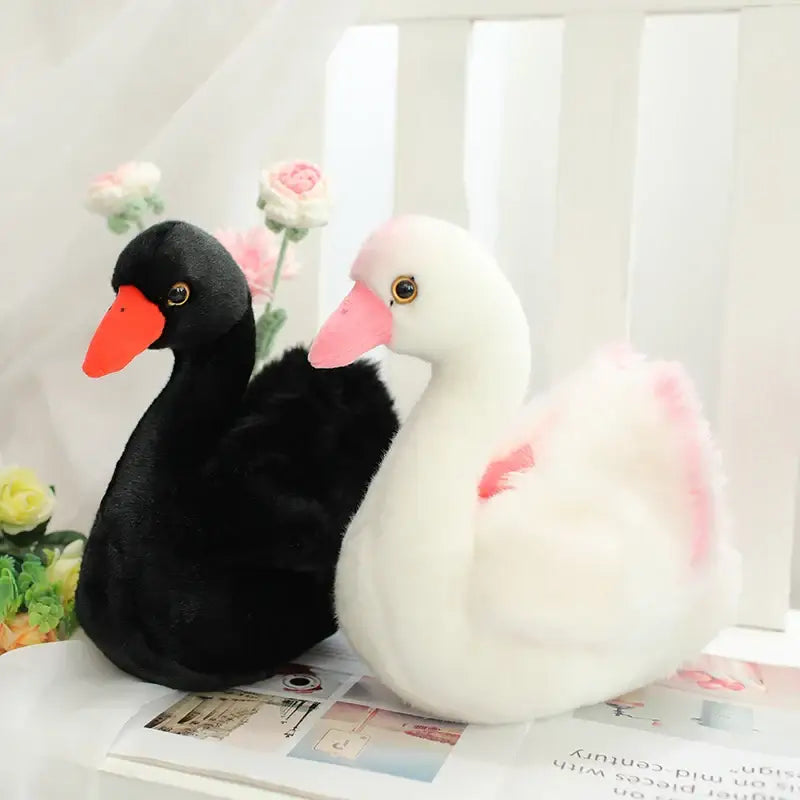 cygne peluche