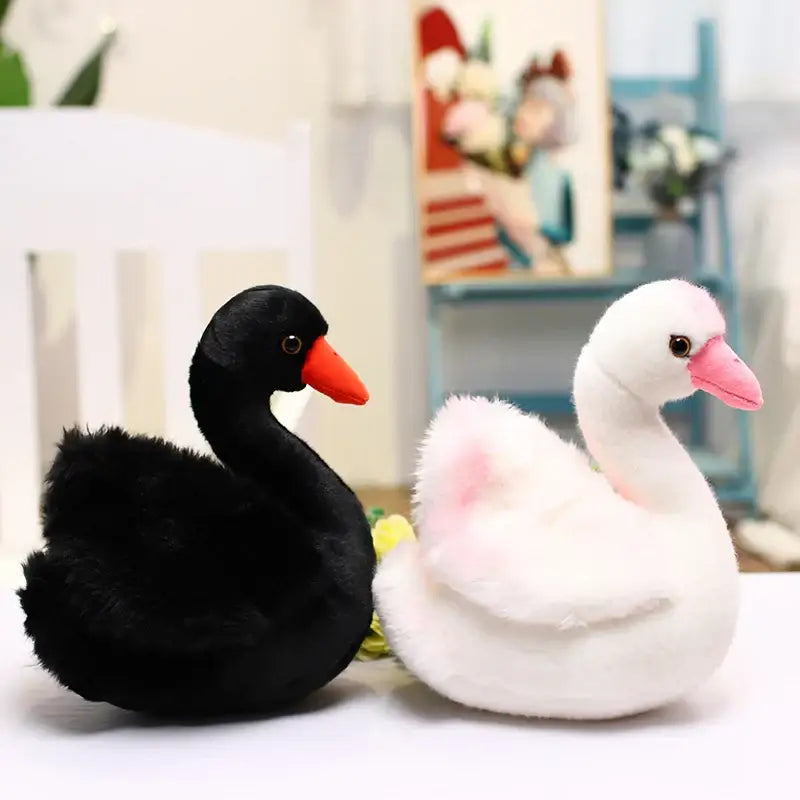 cygne peluche