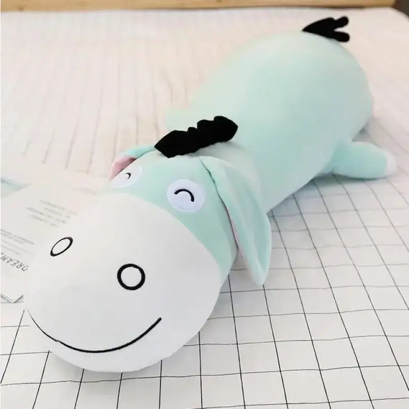 ane peluche geante - Bleu / 70cm
