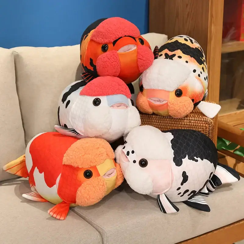 poisson en peluche