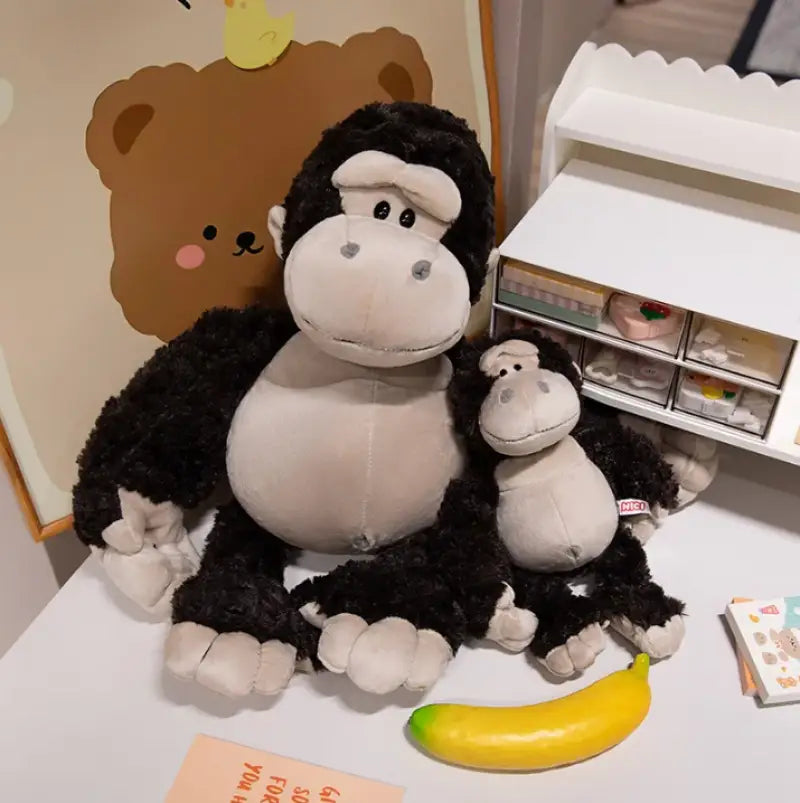 gorille en peluche