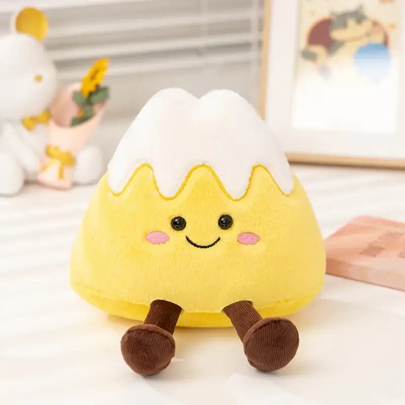 peluche montagne - Jaune