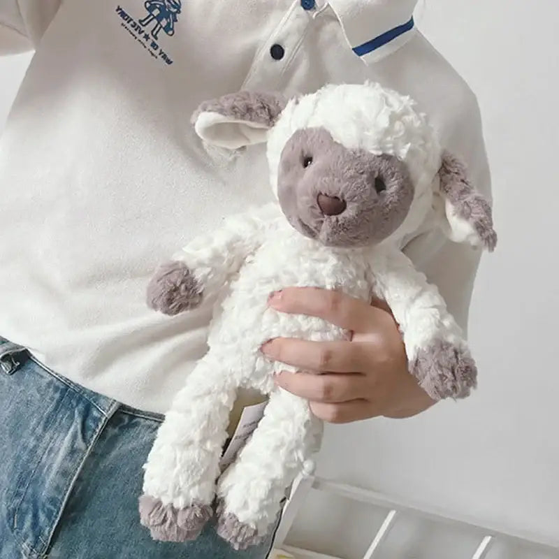 petite peluche mouton - Visage Gris
