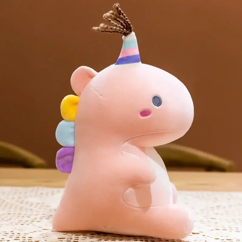 peluche dinosaure kawaii - Rose