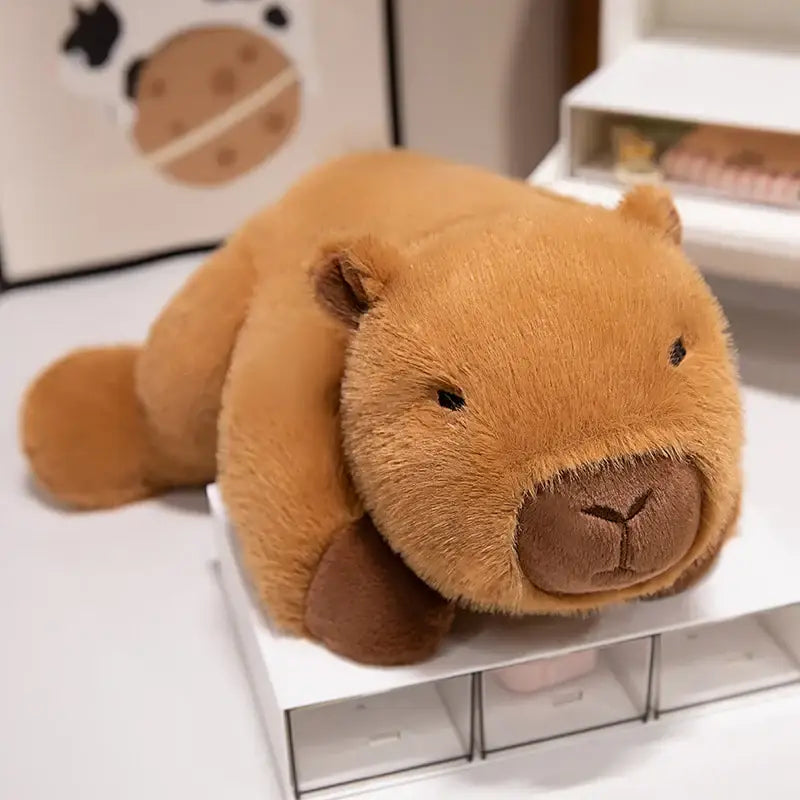 peluche capybara mignon - 18cm
